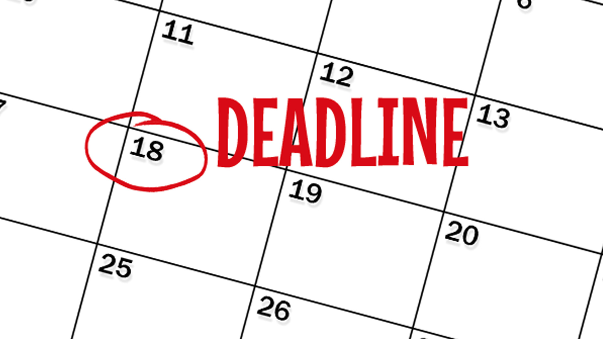 deadline18