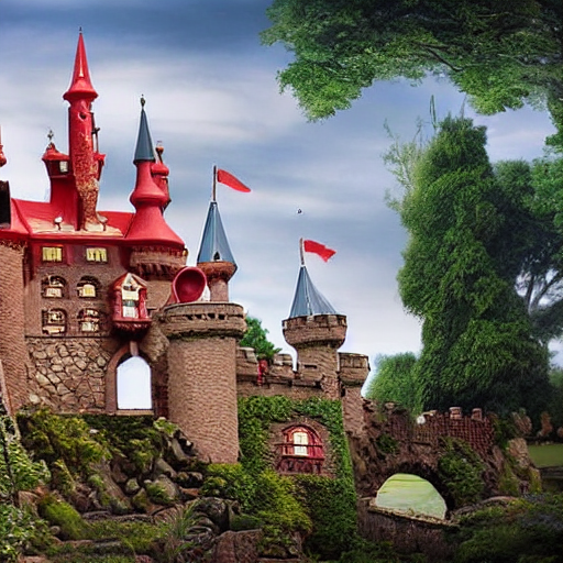 fairy tale castle
