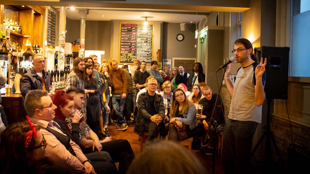 Martin Grey, 2018 ‘Bard of Southwell’ winner comes to Newark