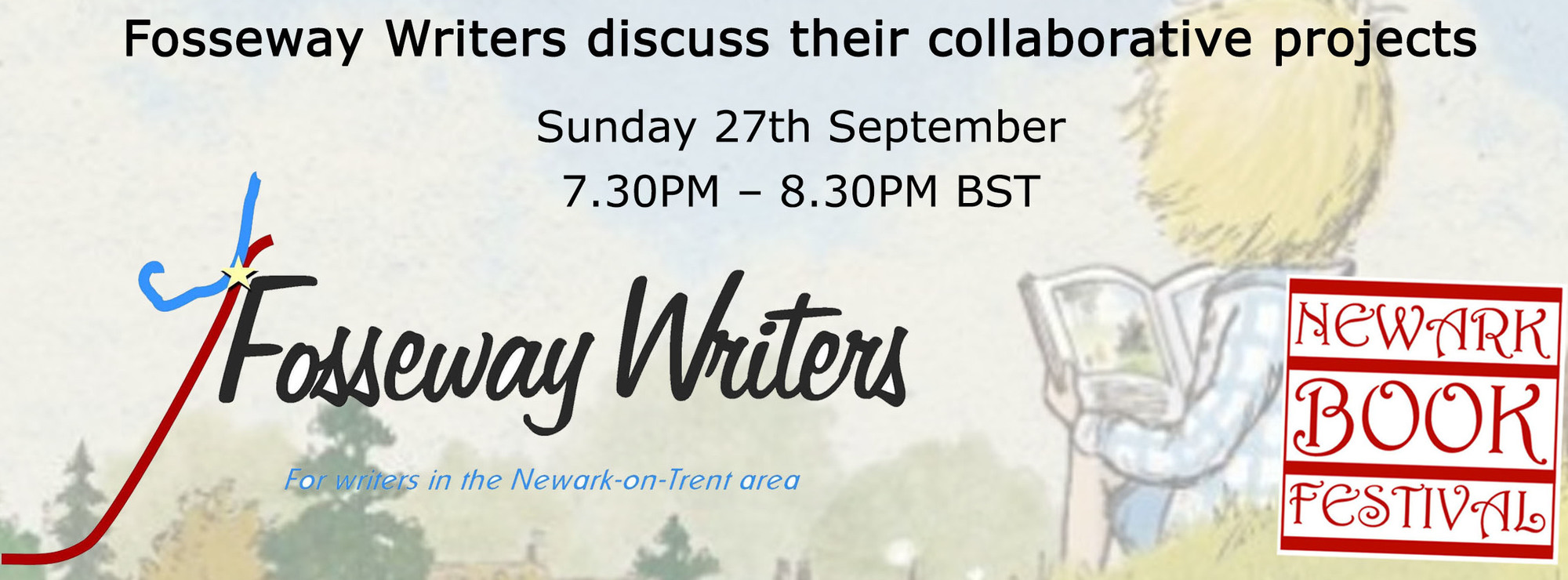 Newark Book Festival – free webinar, Sun 27 Sep