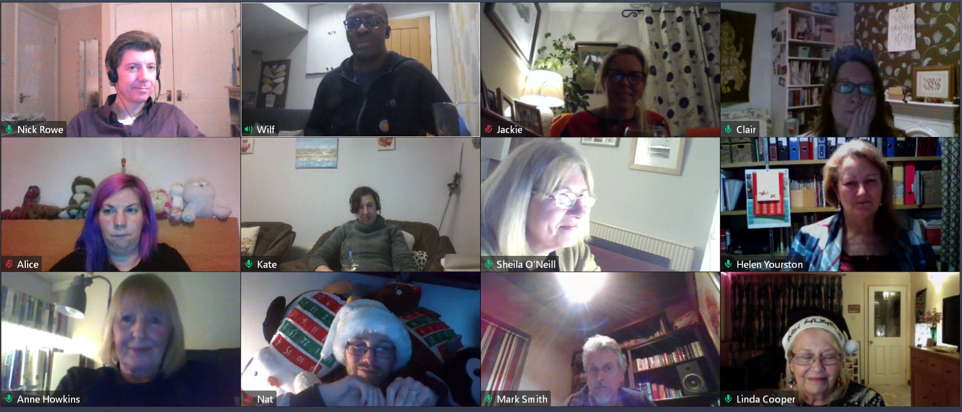 Our Virtual Christmas Party